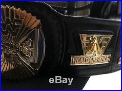 Real Winged Eagle Championship Belt Real Leather FWF WWF WWE