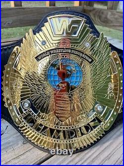 Real Winged Eagle/big Eagle Hybrid Championship Wrestling Belt Dual Plated