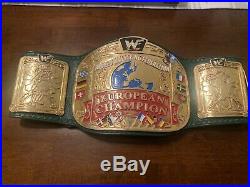 Real Wwf European Championship Belt