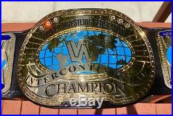 Real Wwf Intercontinental Championship Wrestling Belt Belt Performance Made