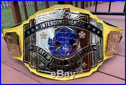 Real Wwf Warrior Intercontinental Championship Wrestling Belt Nicolau/millican