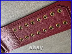 Red Universal Replica Wrestling Championship Title Belt 6MM Replica Adult