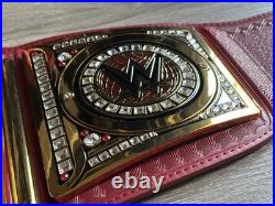 Red Universal Replica Wrestling Championship Title Belt 6MM Replica Adult