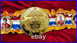 Replica Boxing Championship Belt Collectible Display Wrestling Title Belt