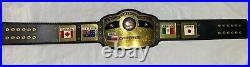 Replica Title Belt NWA Domed Globe World Heavyweight Wrestling Championship Belt
