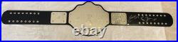 Ric Flair Autographed / Signed Wcw / Wwe Big Gold Championship Belt Schwartz