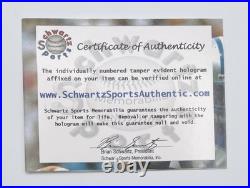 Ric Flair Autographed / Signed Wcw / Wwe Big Gold Championship Belt Schwartz