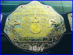 Ric Flair WCW Big Gold World Heavyweight Wrestling Championship Replica Belt