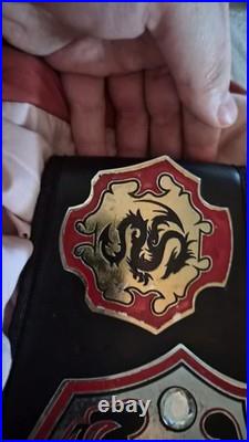 Ring Used Custom Championship Belt Wrestling Belt