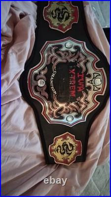 Ring Used Custom Championship Belt Wrestling Belt