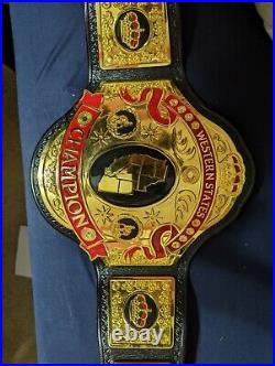 Ring Used Wrestling Championship Belt