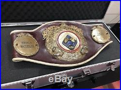 Ring Won Vintage WBO Championship Boxing Belt -Authentic IBF, WBA, WBC -P. O. A