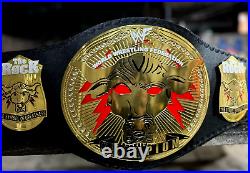 Rock Brahma Bull World Heavyweight Wrestling Championship Belt Adult Size 2mm