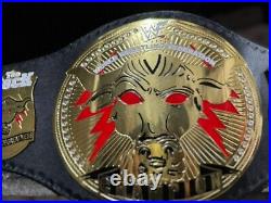 Rock Brahma Bull World Heavyweight Wrestling Championship Belt Adult Size 2mm