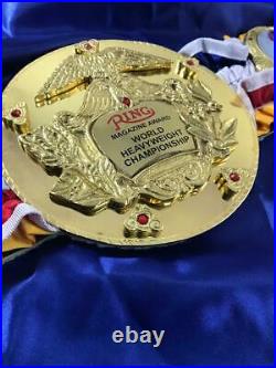 Rocky Balboa Ring Magazine Award World Heavyweight Championship Replica Belt