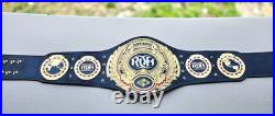 Roh Heavyweight Championship Title Belt Adult Size Gold Plated 2mm Hd Quality
