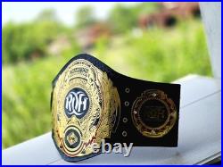 Roh Heavyweight Championship Title Belt Adult Size Gold Plated 2mm Hd Quality