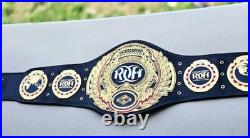 Roh Heavyweight Championship Title Belt Adult Size Gold Plated 2mm Hd Quality