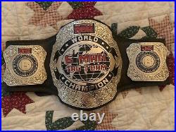 Roh World Six man Tag team wrestling championship belt size 4mm ZINC