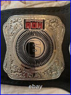 Roh World Six man Tag team wrestling championship belt size 4mm ZINC