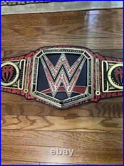 Roman Reigns 1316 Days Signature Series Undisputed Championship Title Belt 2mm