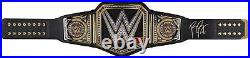 Roman Reigns WWE Autographed World Heavyweight Championship Replica Title Belt