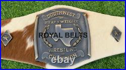 SCW Southwest Championship Wrestling Heavyweight Champion Belt Tully Blanchard