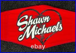 SHAWN MICHAELS HBK Authentic WWE Shop Signature Series Championship Title Belt