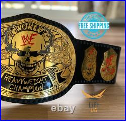 SMOKING SKULL SNAKE SKIN WORLD Wrestling CHAMPIONSHIP TITLE Replica Belt 2MM