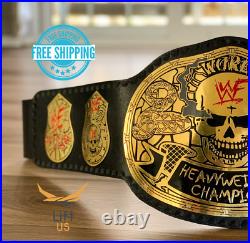 SMOKING SKULL SNAKE SKIN WORLD Wrestling CHAMPIONSHIP TITLE Replica Belt 2MM