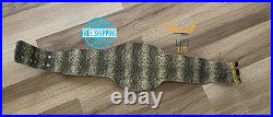 SMOKING SKULL SNAKE SKIN WORLD Wrestling CHAMPIONSHIP TITLE Replica Belt 2MM