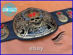 SMOKING SKULL SNAKE SKIN WORLD Wrestling CHAMPIONSHIP TITLE Replica Belt 4MM