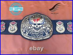 SMOKING SKULL SNAKE SKIN WORLD Wrestling CHAMPIONSHIP TITLE Replica Belt 4MM