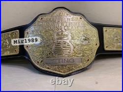 STING Big Gold Heavyweight Wrestling Championship Belt Replica 4mm