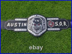 STONE COLD STEVE AUSTIN Legacy Championship Title Belt Adult Size