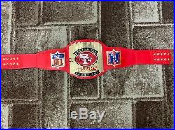 SUPER BOWL SF 49ERS Championship belt. Adult size