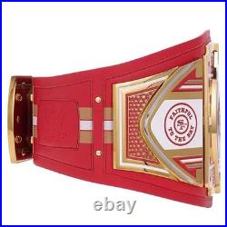 San Francisco 49ers Championship Legacy Title Belt Adult Size 4mm Thick ZINC