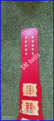 San Francisco 49ers Legacy Championship Belt Adult Size 2MM Brass