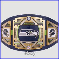 Seattle Seahawks Championship Wrestling Replica Belt American Football Fans 2mm