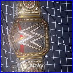 Signed WWE Championship Belt Seth Rollins And Becky Lynch