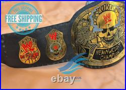 Smoking Skull Heavyweight Wrestling Championship Title Replica Belt 2mm Adult