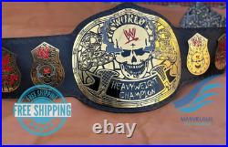 Smoking Skull Heavyweight Wrestling Championship Title Replica Belt 2mm Adult