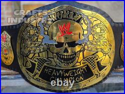 Smoking Skull Stone Cold Wrestling Championship Belt Adult Replica 2mm Brass