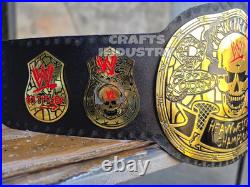 Smoking Skull Stone Cold Wrestling Championship Belt Adult Replica 2mm Brass
