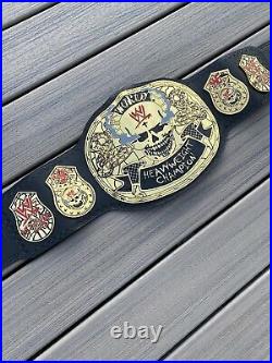 Smoking Skull World Heavyweight Wrestling Championship Belt 4mm Replica 6lb