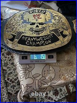 Smoking Skull World Heavyweight Wrestling Championship Belt 4mm Replica 6lb