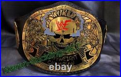 Smoking Skull World Stone Cold Heavy Weight Wrestling Championship Belt