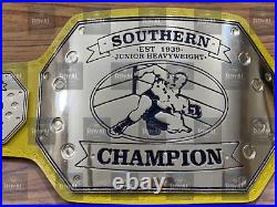 Southern Championship Wrestling Title Belt Adult Size Brass Plated