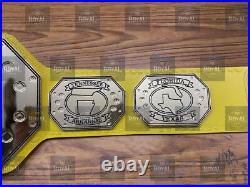 Southern Championship Wrestling Title Belt Adult Size Brass Plated