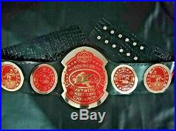 Southern heavyweight wrestling championship belt